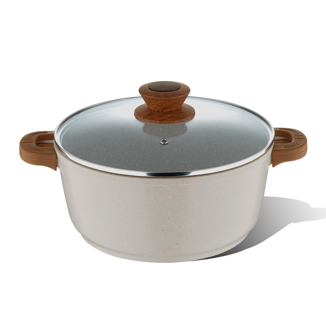 Bergner Casserole-Naturally Cast Alu 240Mm W/Lid