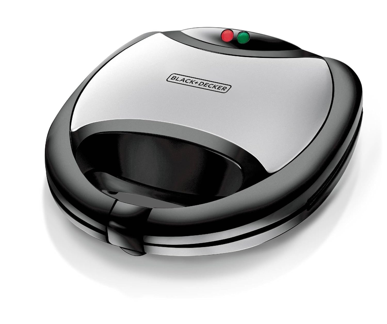 BLACK DECKER-2 SLICE INTERCHANGEABLE MULTI PLATE SANDWICH MAKER & GRILL-750W TS2080
