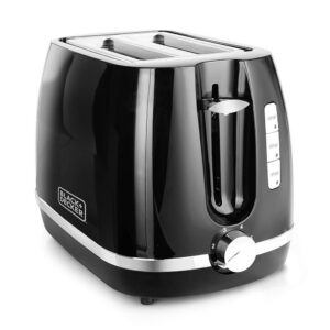 Black Decker-2 Slice Pop-Up Toaster With Bun Warmer-870W