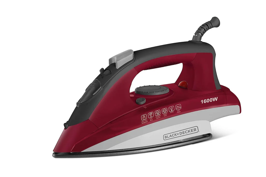 Black Decker-Steam Iron-1600W-Bxir1601In