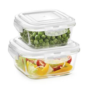 Borosil Containers-Kns So2 (Sq320Ml+520Ml)