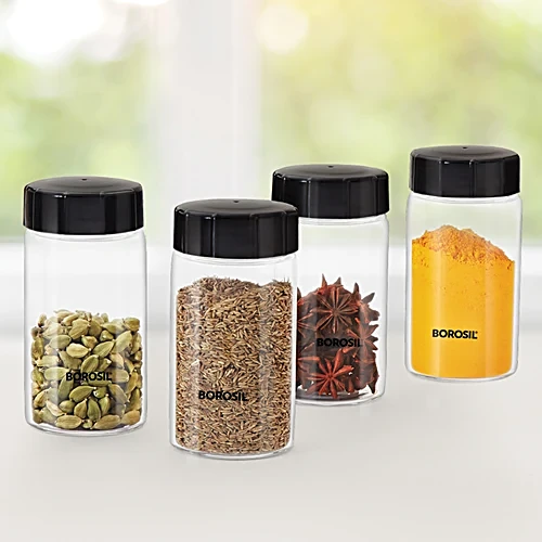 Borosil Jar-Neo Spice So4 250Ml