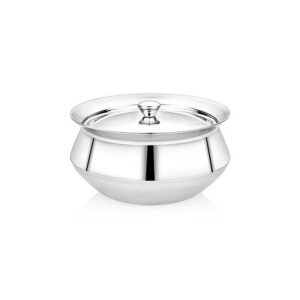 KESARIYA 14.5 CM/ 0.9 LTR BULLET HANDI WITH LID