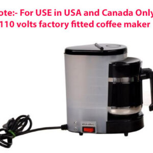 BRAHMAS Coffee Maker (110 Volts for use in USA & Canada Only)