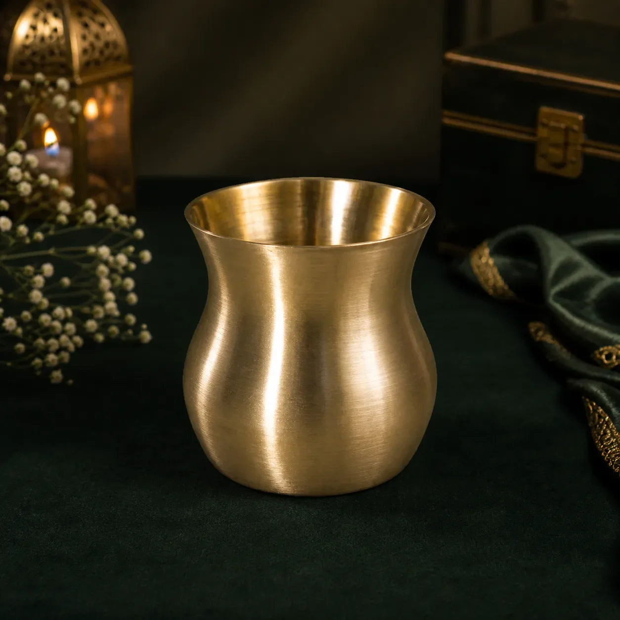 LIME (Kansa) Bronze Glass - Belly