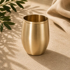 Lime (kansa) Bronze Glass - Damru (275 ml)
