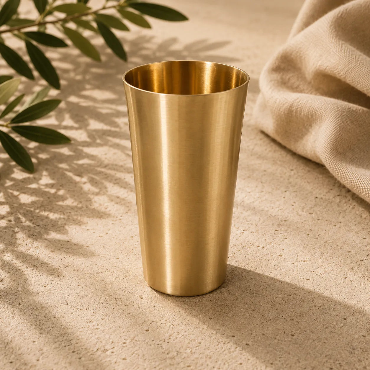 Lime (Kansa) Bronze Glass - Lassi | 450ml