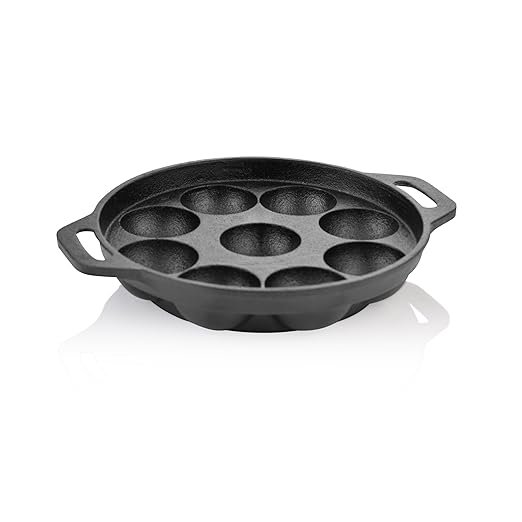 KESARIYA 26 CM CAST IRON PADDU MAKER