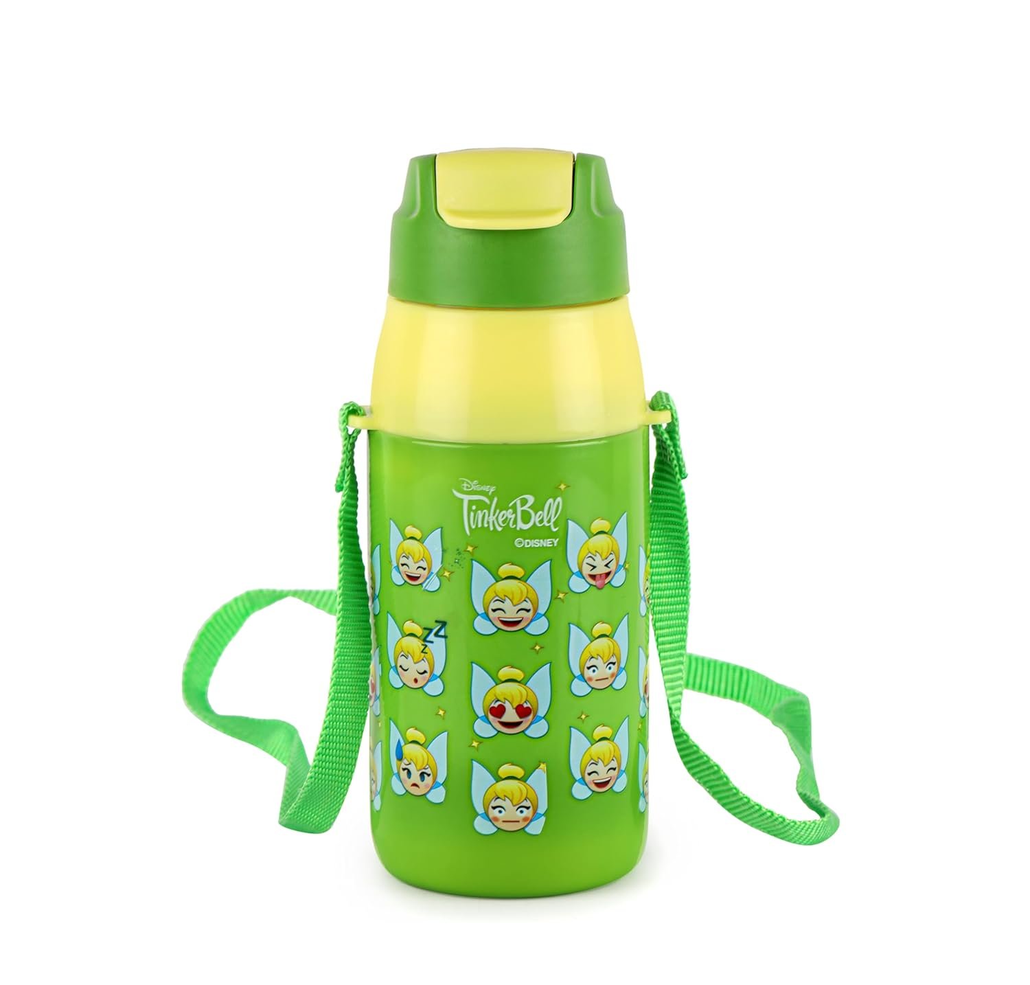 CELLO W/B-PURO EMOJI 600ML GREEN(set of 2)
