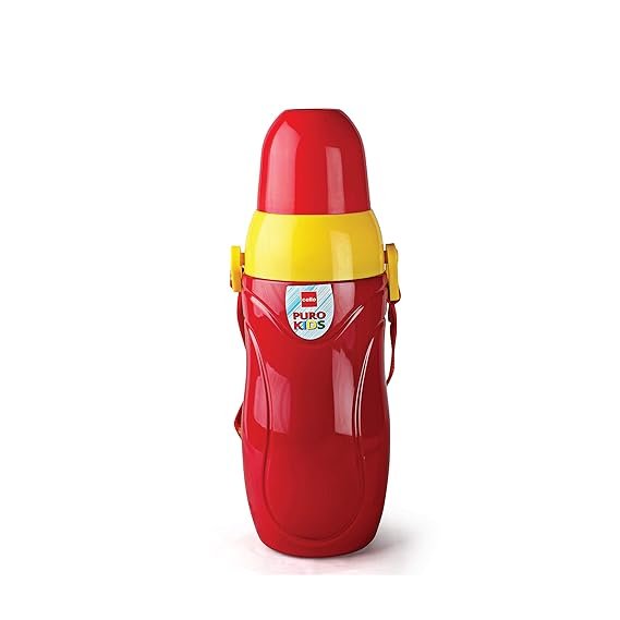CELLO W/B-PURO KIDS 600ML RED(set of 2)