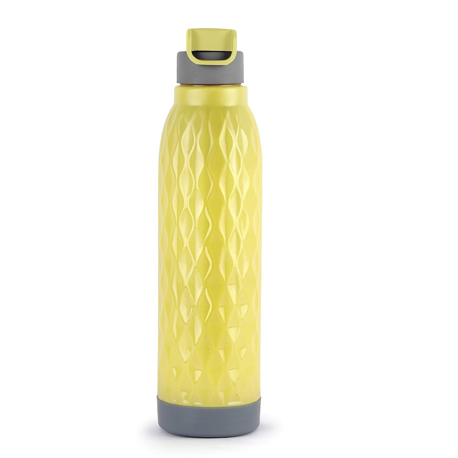 CELLO W/B-PURO WAVE 600ML YELLOW(set of 2)