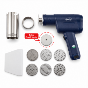 Pigeon Cordless Noodle & Idiyappam Maker – 7 Moulds with Chakli Die, 1500mAh Rechargeable