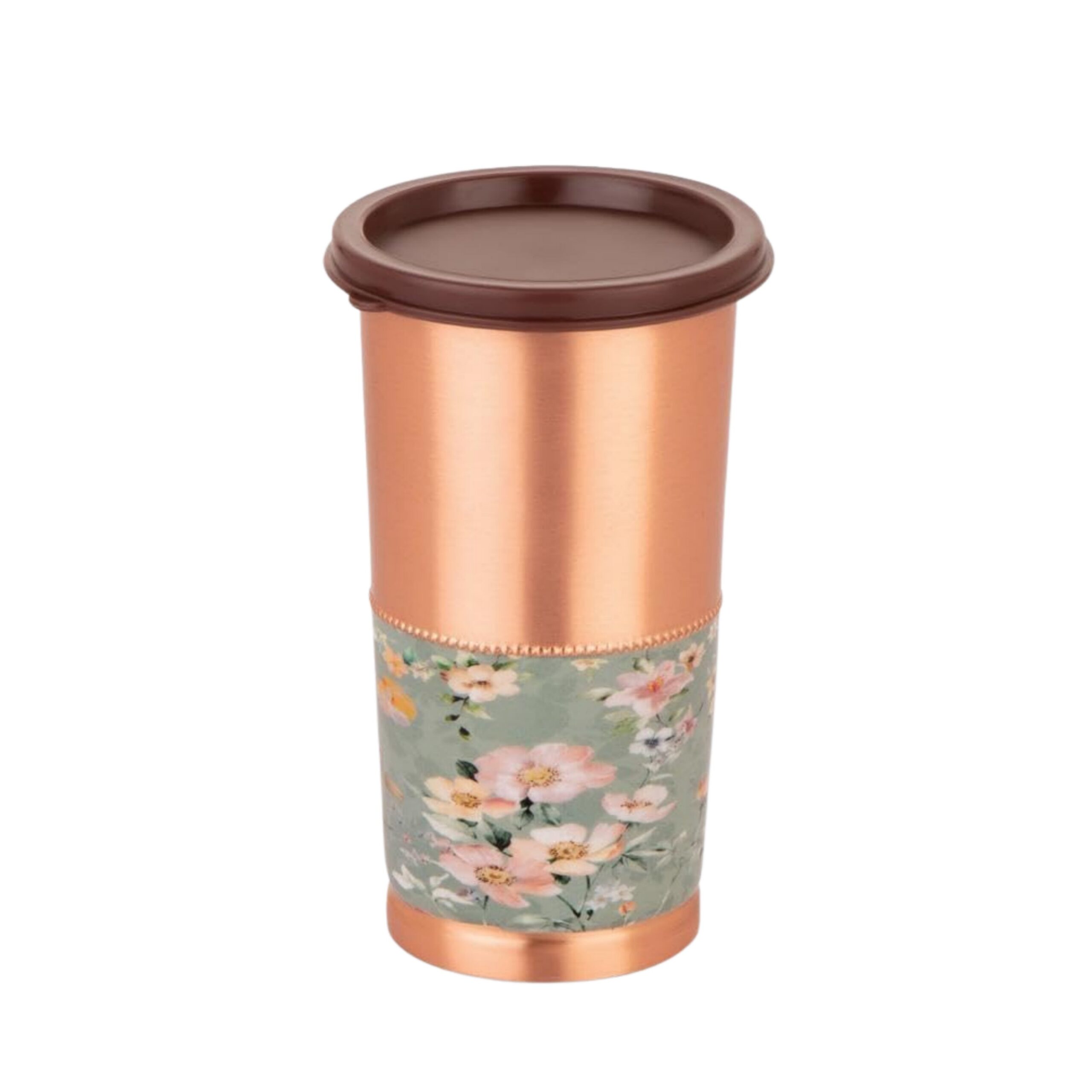 Attro Swara Copper Tumbler with Lid