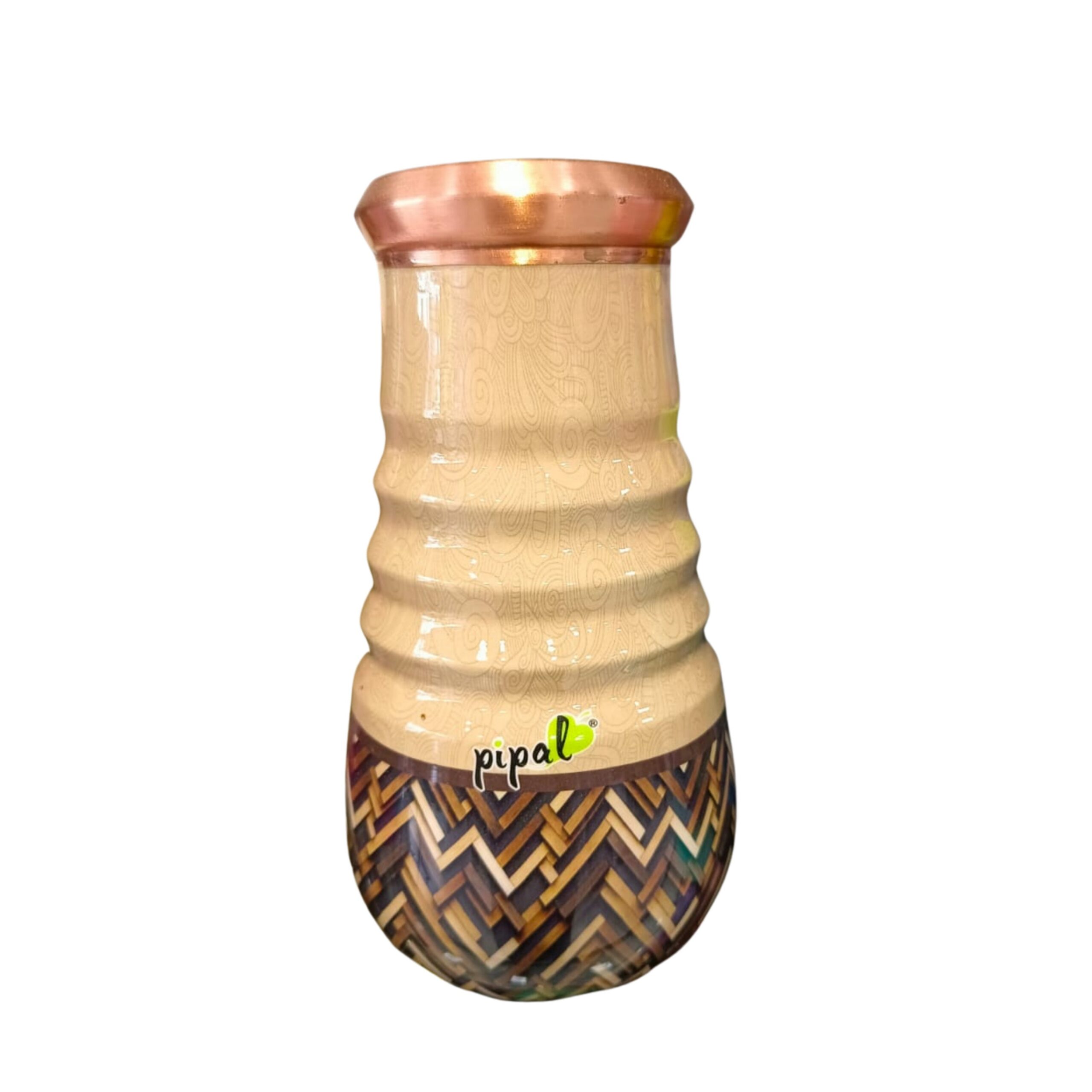 Pipal Copper Wave Pot