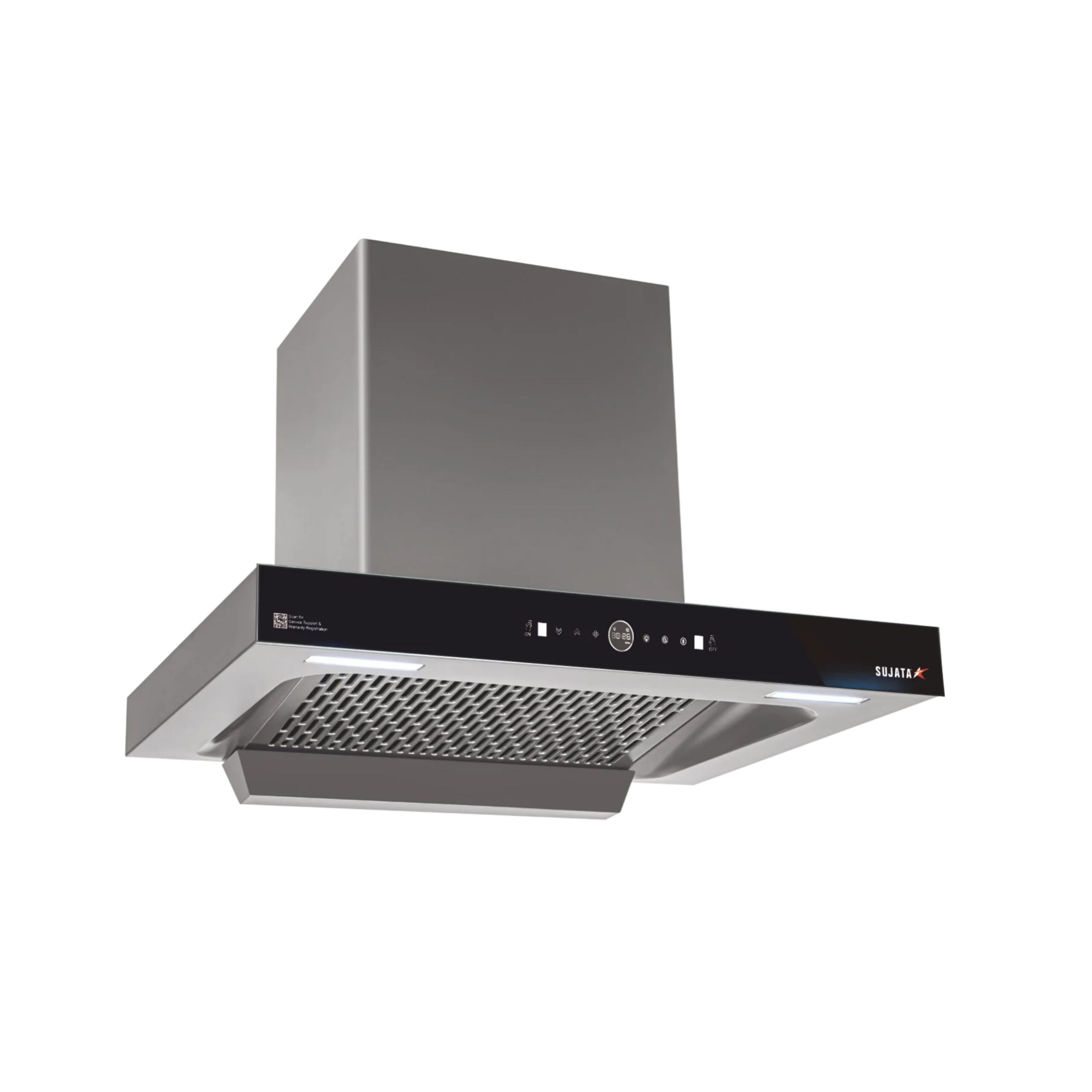 Turquoise BLDC Auto Clean Kitchen Chimney for Home