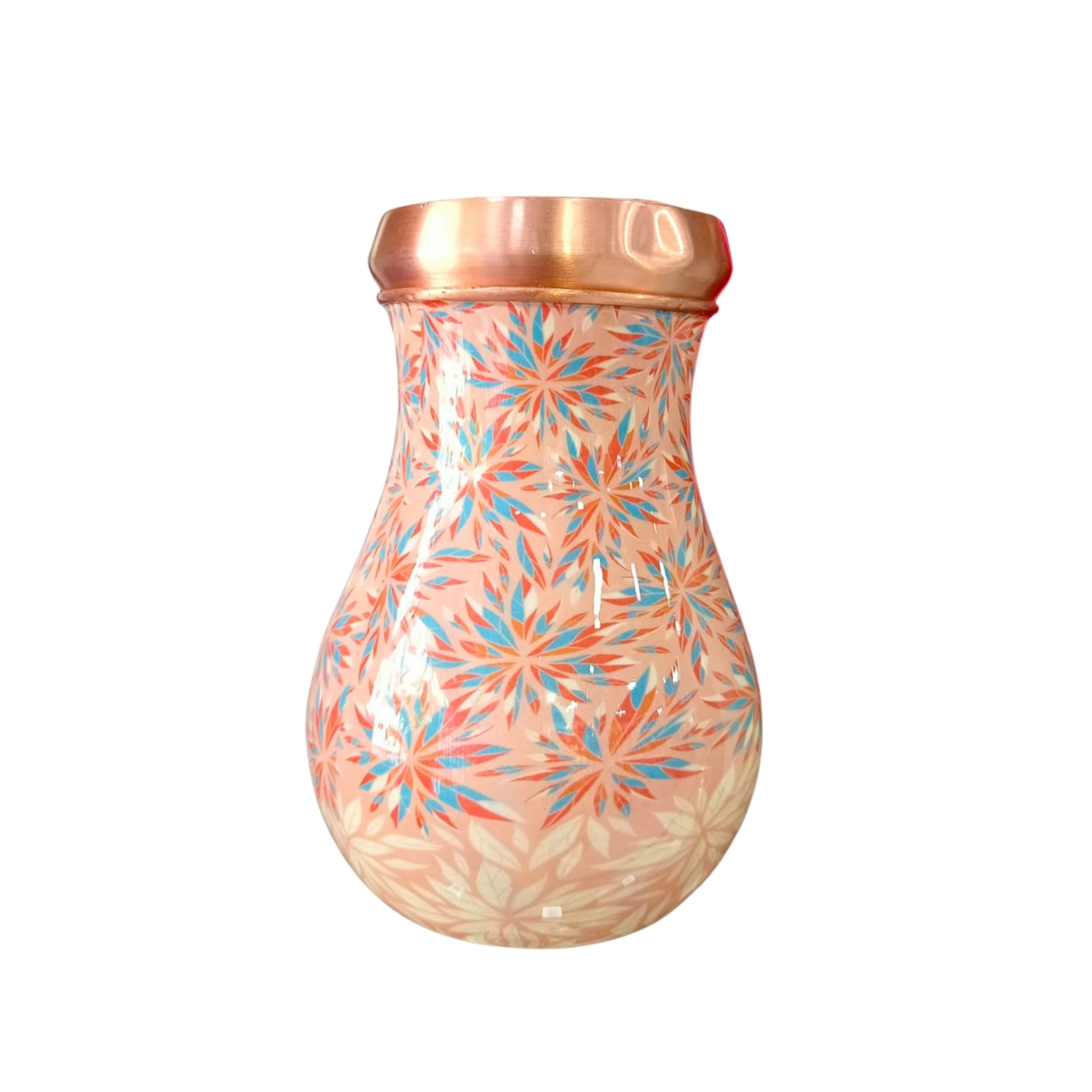 Pipal Rajwadi Petal Spin Copper Mug