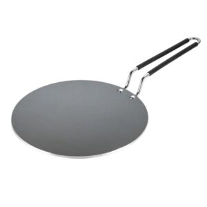 Tramontina Fusao Ex Triply Stainless Steel Ceramic Coated Concave Tawa