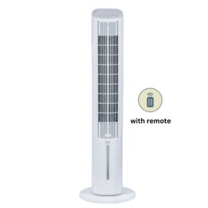 Pigeon Cooling Portable Tower Fan with Remote