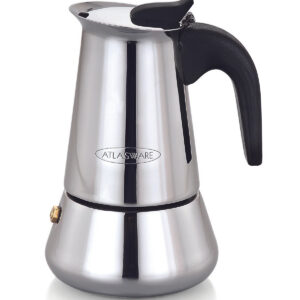 ATLASWARE Stainless Steel Espresso Coffee Percolator 10 cups