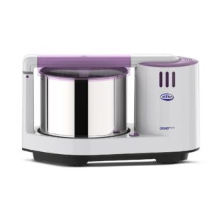 Ultra Grind+ Gold 2L Table Top Wet Grinder, 150W, Patented Conical Stones, SS 304 Drum – White