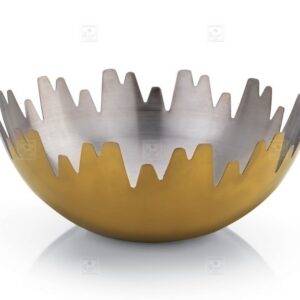 Kesariysa Gold Fruit Bowl