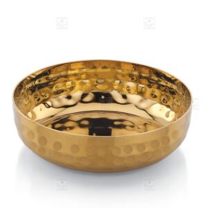 KESARIYA GOLD HAMMERED HALWA KATORI