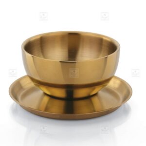 KESARIYA GOLD SOUP BOWL