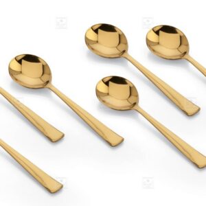 KESARIYA GOLD DESSERT SOUP SPOON