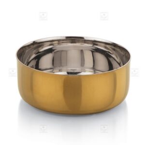 KESARIYA GOLD STRAIGHT KATORI