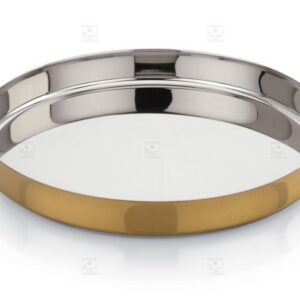 KESARIYA GOLD STRAIGHT THALI