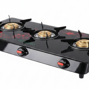 Greenchef Bliss Glasstop Triple Burner Gas Stove