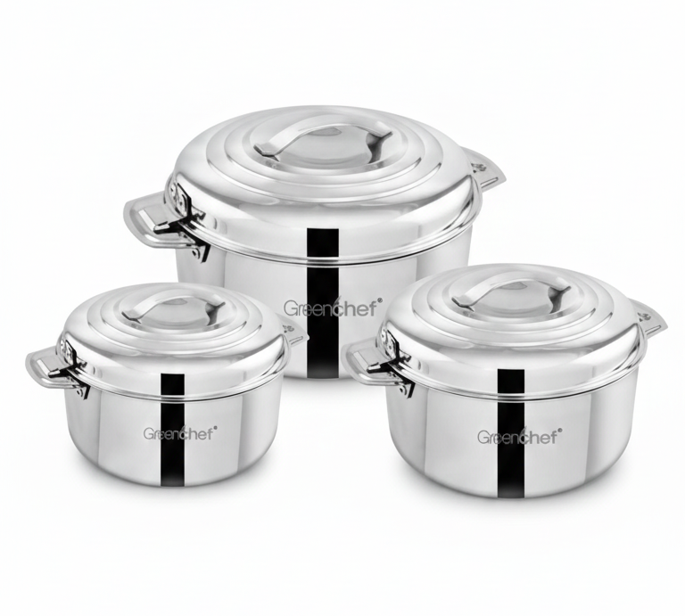 Greenchef Platina SS Casserole Combo