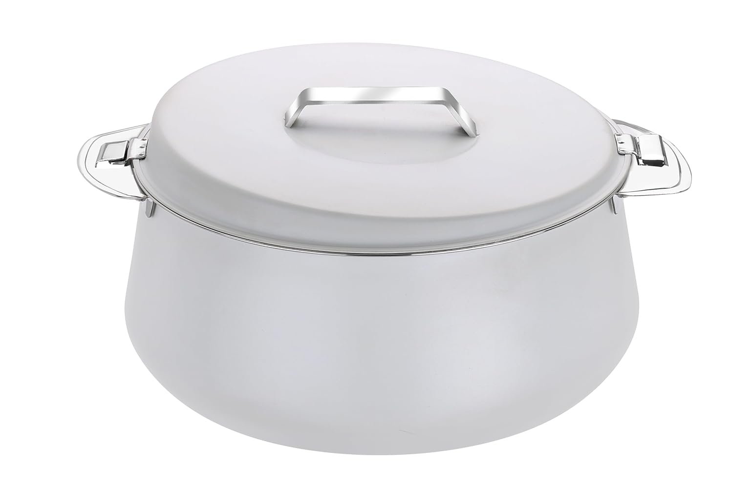 Pradeep Hotpot Esteem With Lid (Grey)(3500Ml)
