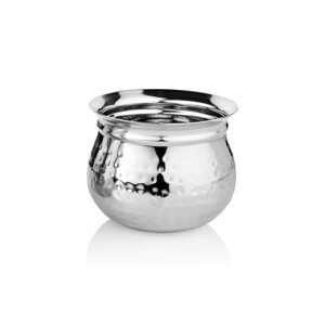 KESARIYA 20.5 CM/ 4.8LTR HAMMERED MADRASI HANDI