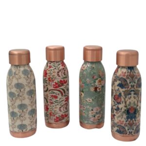 OCEAN 250ml Designer Joint-less Copper Water Bottle Certified