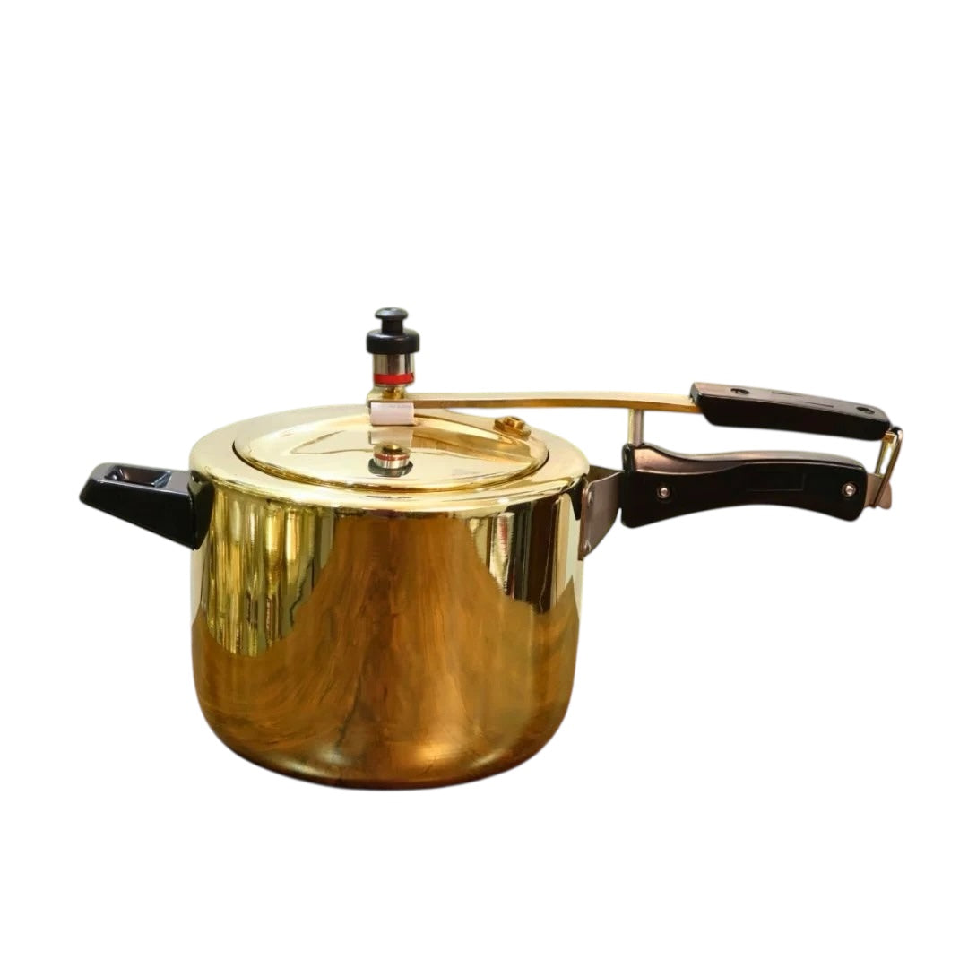 Brass Pressure Cooker with tin coating Classic Model | Pital Pressure Cooker with Kalai