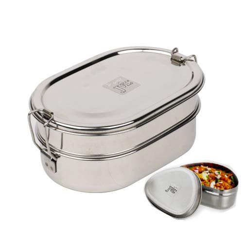 Jvl Capsule Lunch Box With Steel Container Big Dc2-C