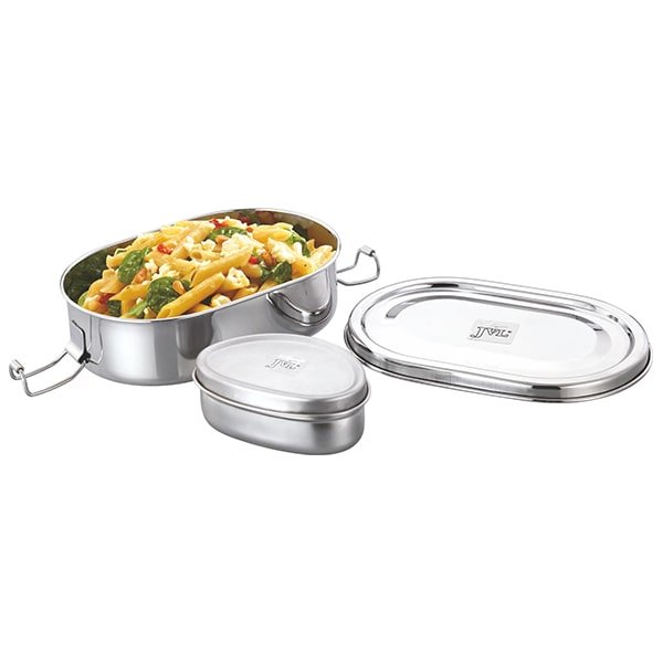 Jvl Capsule Lunch Box With Steel Container Big Sc2-C