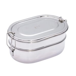 Jvl Capsule Lunch Box With Steel Plate Small Dc1