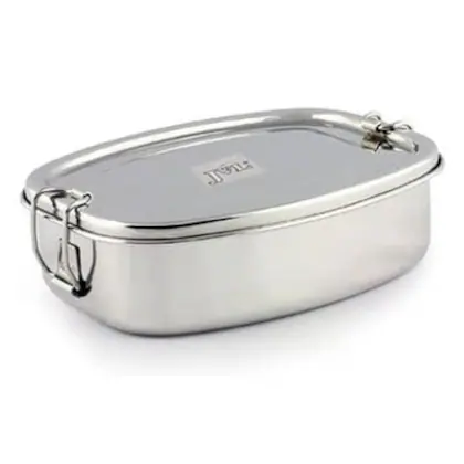 Jvl Deluxe Lunch Box With Steel Plate Small Sdl1