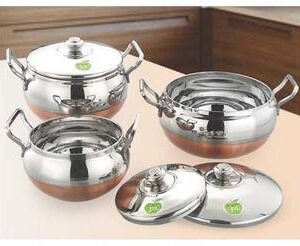 Jvl Globe Pot Copper Bottom