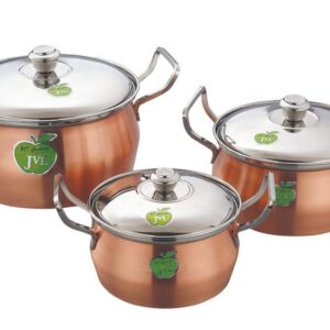 Jvl Globe Pot Full Copper