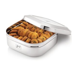 Jvl Square Costa Tin Steel Lid (3.35 L)