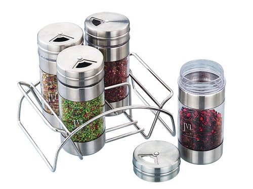 Jvl Twister Spice / Mukhwas Set With Grill ( Set 4 )