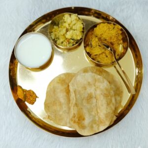 KESARIYA 005 SS GOLD PVD HAM PLATE SET