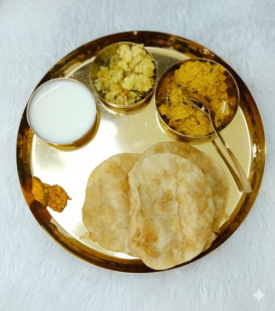 KESARIYA 005 SS GOLD PVD HAM PLATE SET