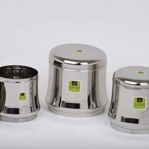Mirror Lotus Dabba (Small)