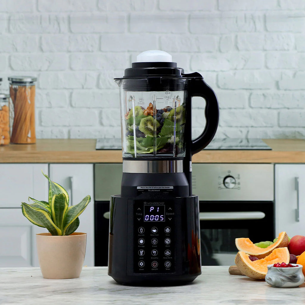 Wonderchef Nutri Cook Heater Blender 1250W - Black