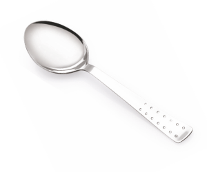 Petals 16G Dott Tea Spoon