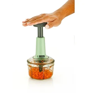 Petals Push Onion Vegetable Chopper